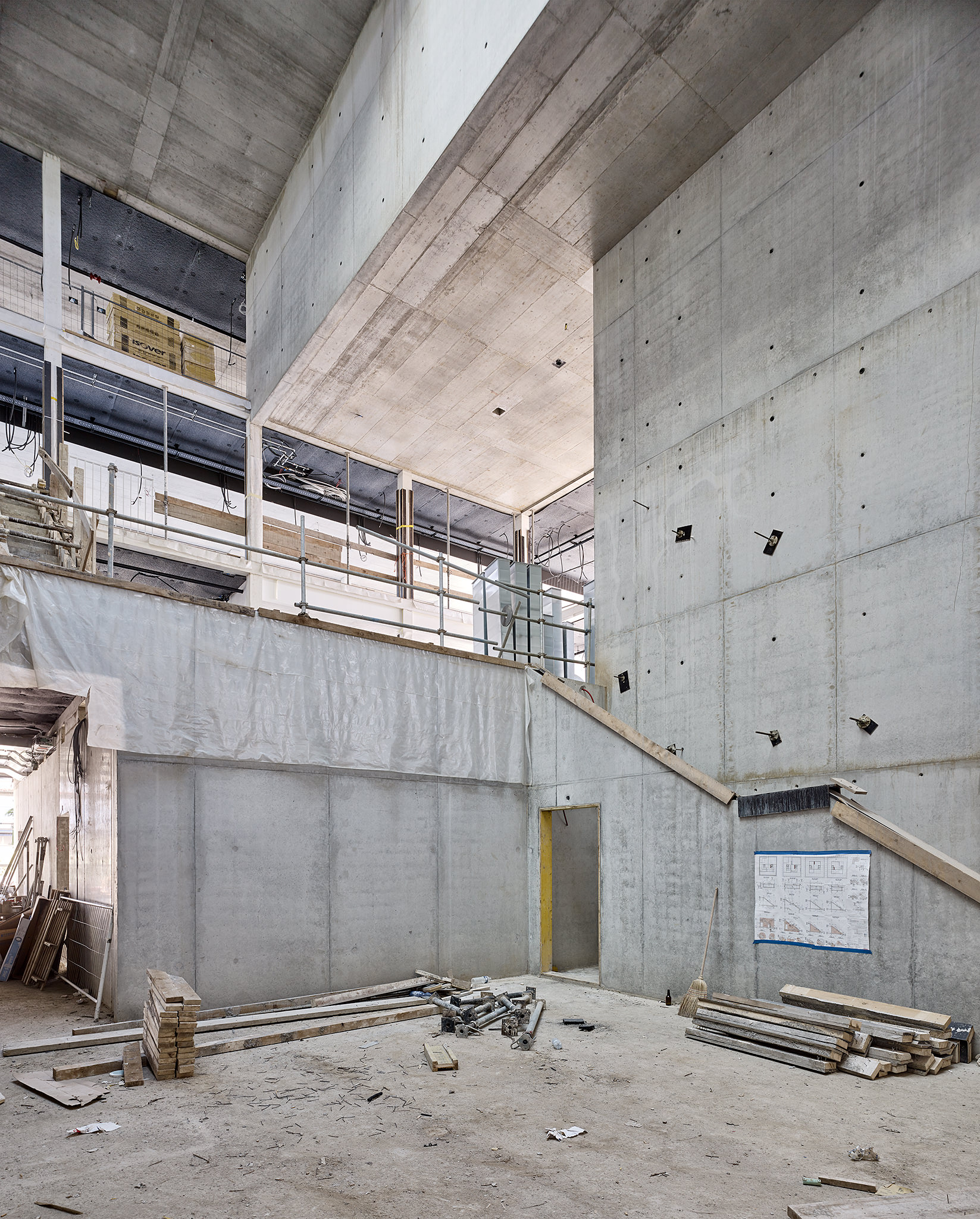 UNIL Sport Cluster construction site